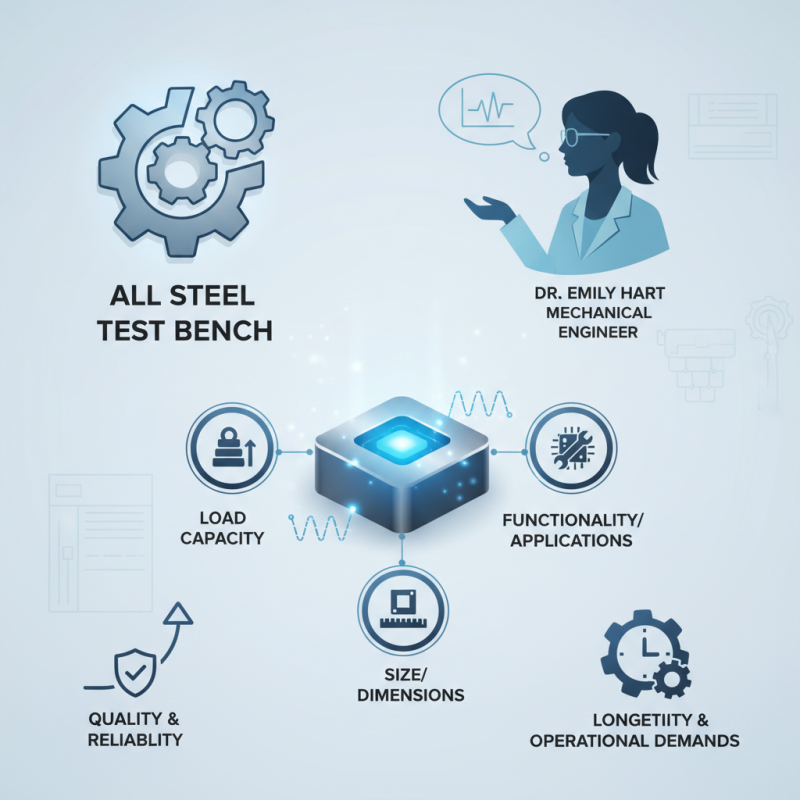 How to Choose the Best All Steel Test Bench for Your Needs?