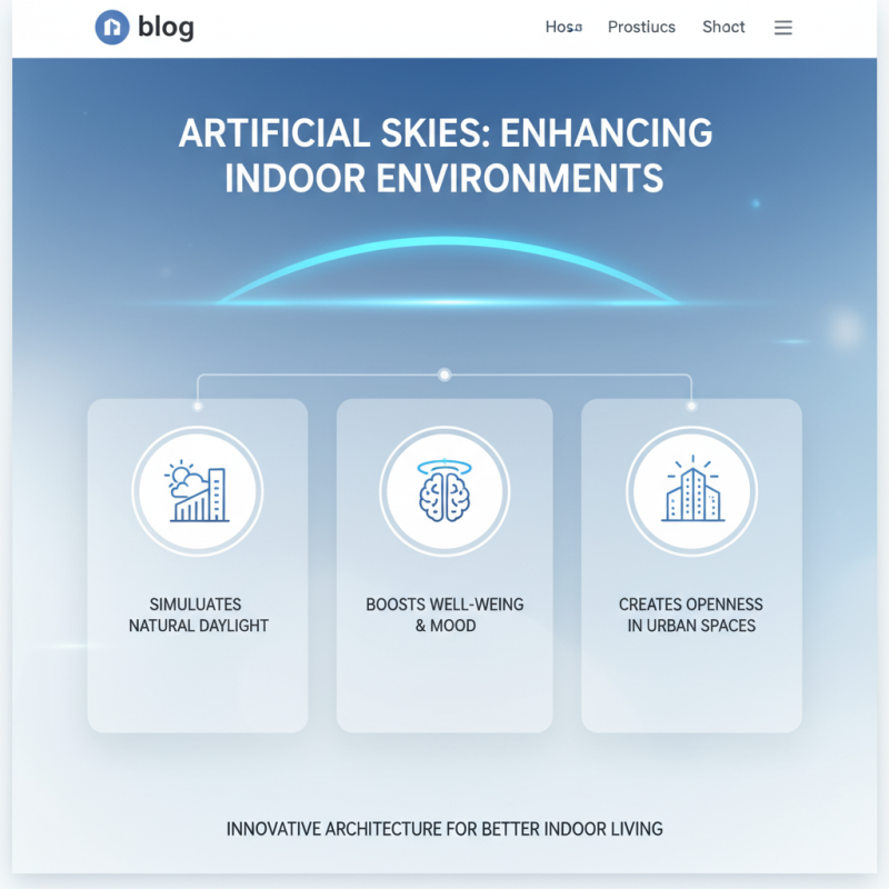 How to Create an Artificial Sky: Techniques and Benefits Explained