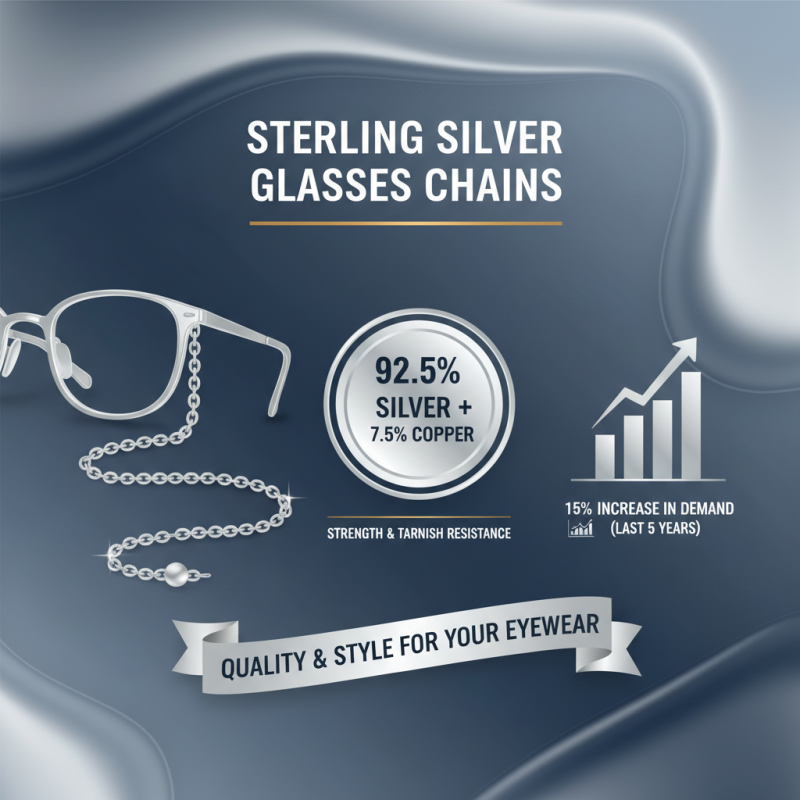How to Choose the Perfect Sterling Silver Glasses Chain for Your Style