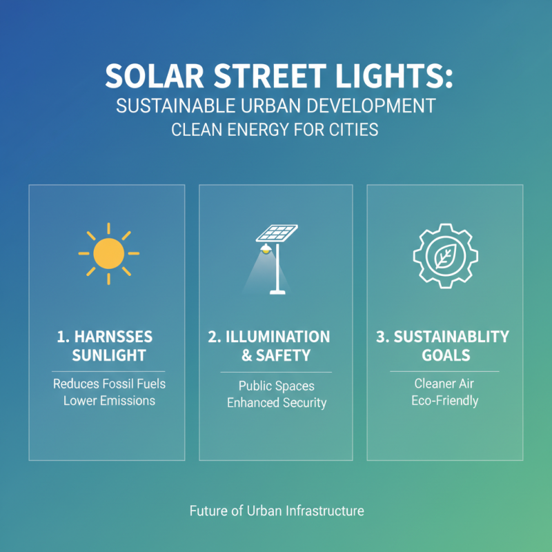 Top Benefits of Solar Street Lights for Sustainable Urban Development