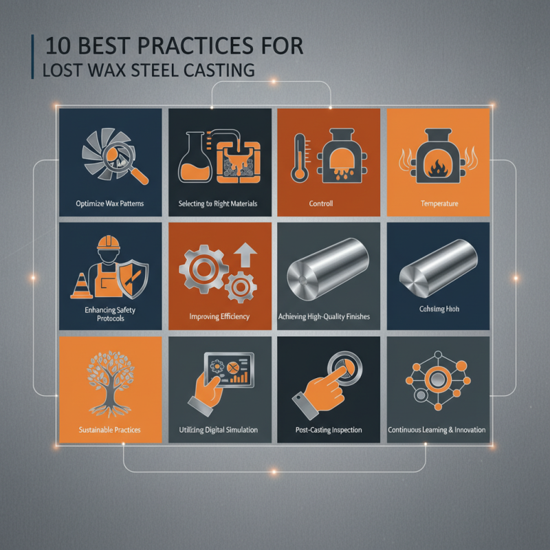 10 Best Practices for Lost Wax Steel Casting You Need to Know
