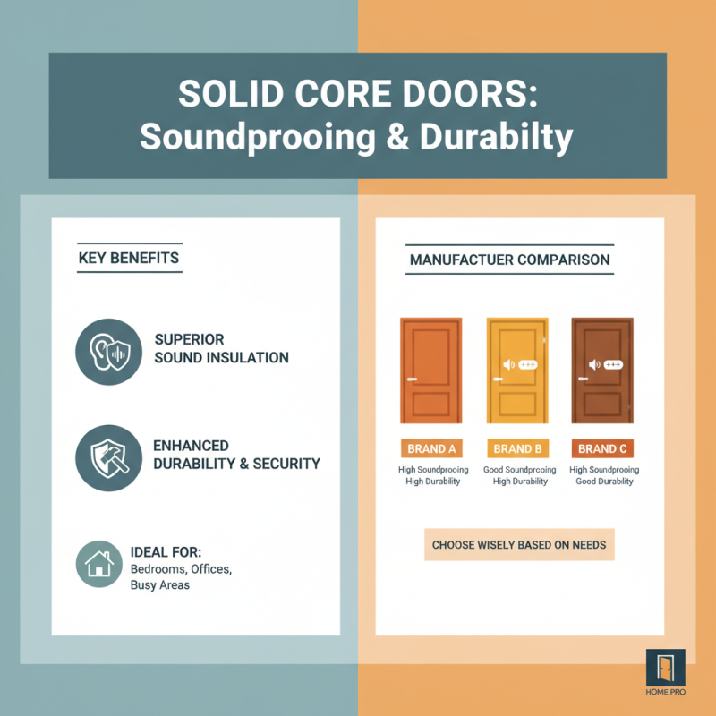 10 Best Solid Core Doors for Maximum Soundproofing and Durability
