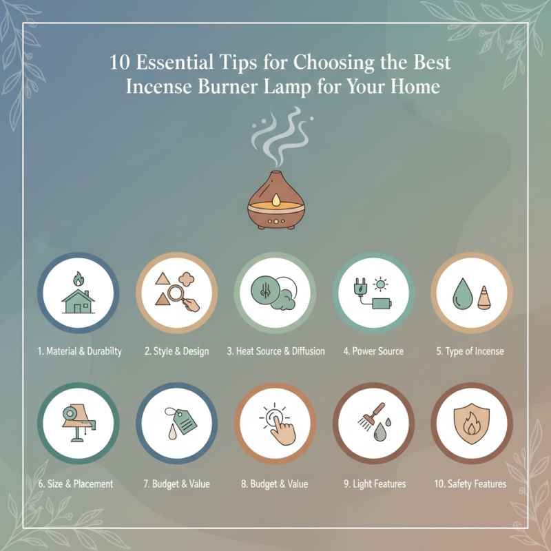 10 Essential Tips for Choosing the Best Incense Burner Lamp for Your Home