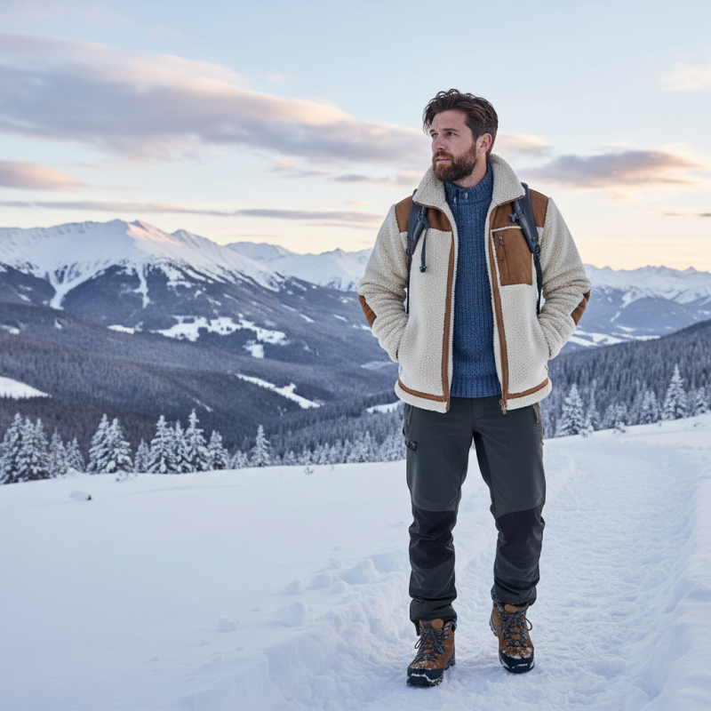 Top 10 Sherpa Jackets for Men Perfect for Winter Adventures