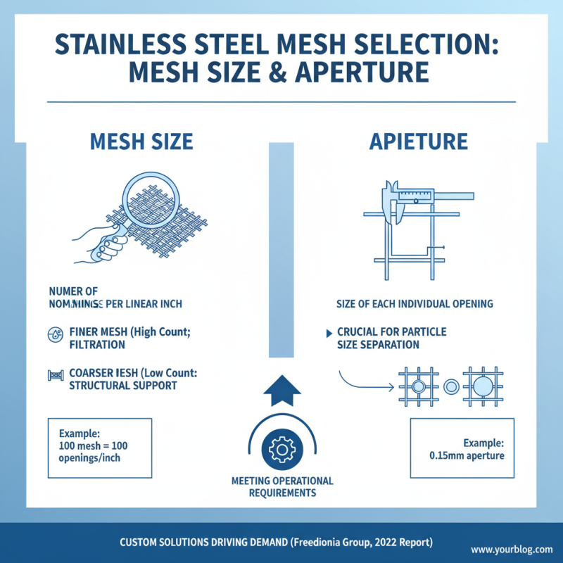 Essential Tips for Choosing the Right Stainless Steel Mesh for Your Project