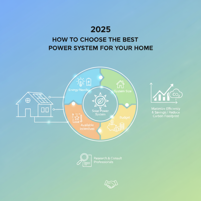 2025 How to Choose the Best Solar Power System for Your Home