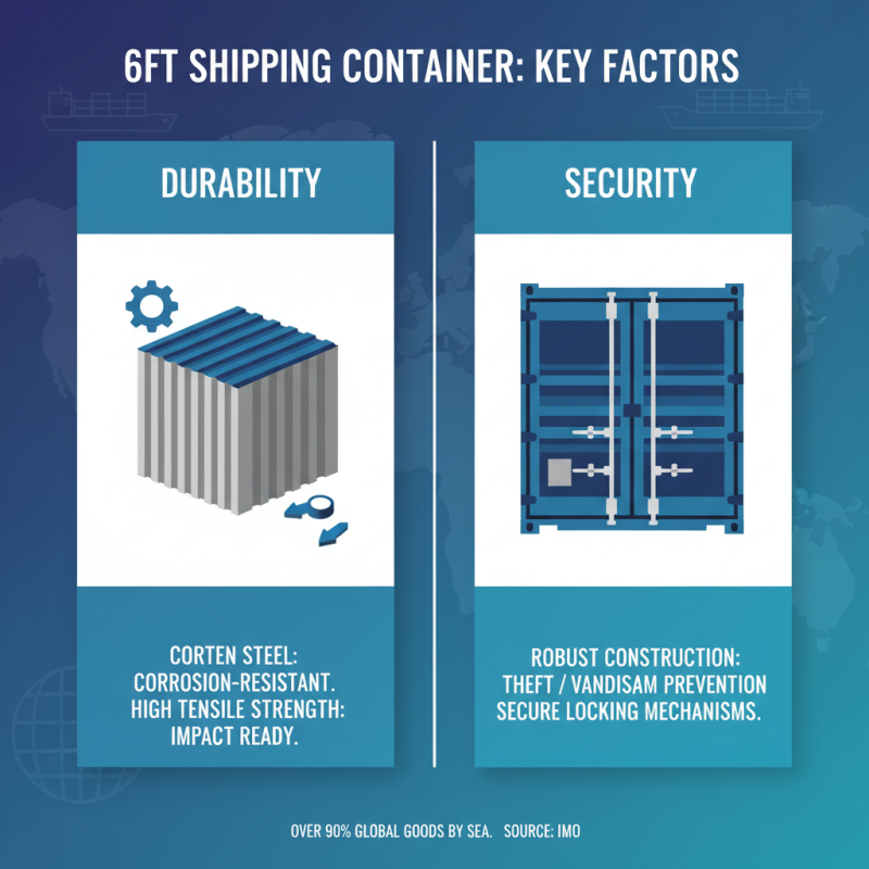 2025 Top Considerations for Choosing a 6ft Shipping Container for Your Needs