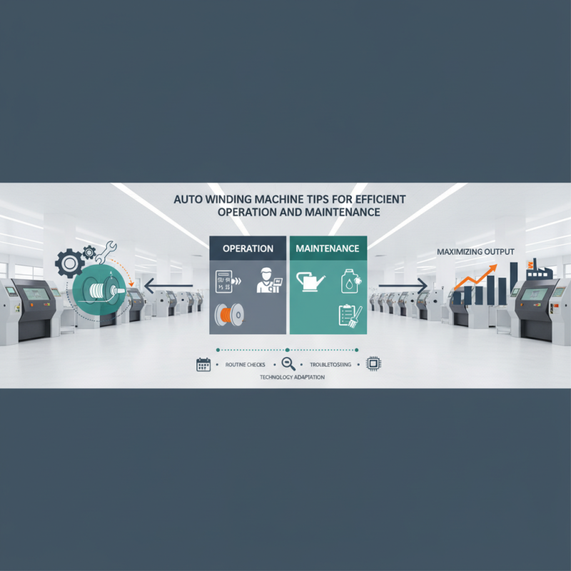 Auto Winding Machine Tips for Efficient Operation and Maintenance Guide