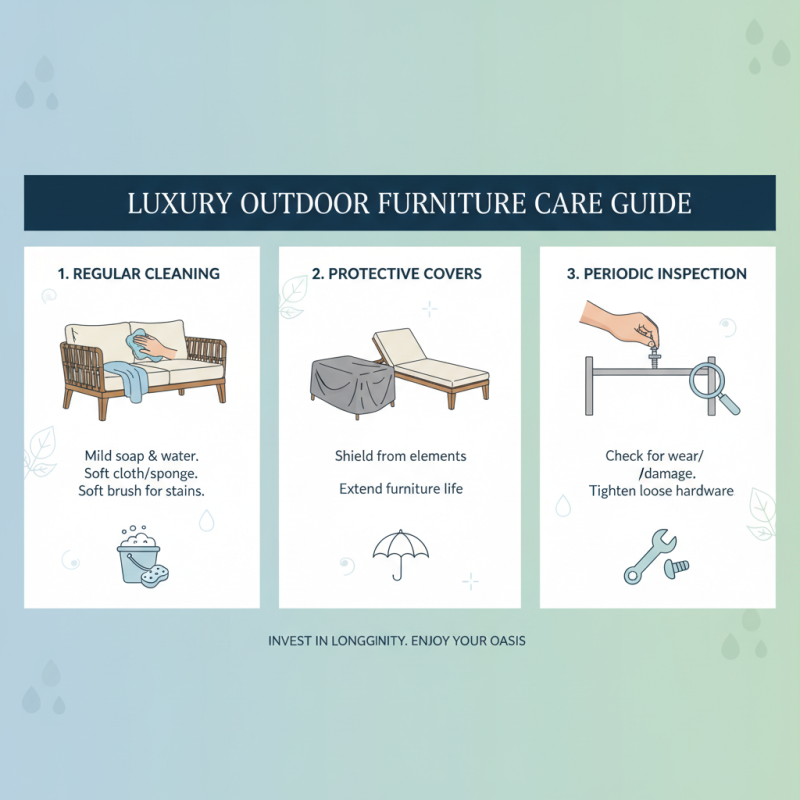 How to Choose High End Outdoor Furniture for Your Luxury Space