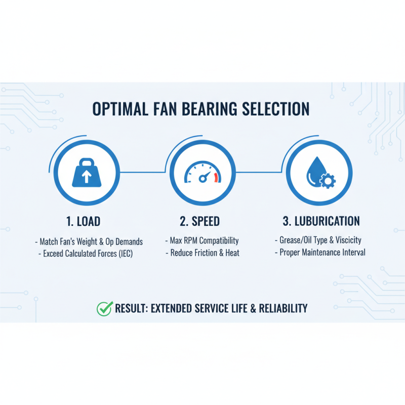 How to Choose the Right Fan Bearing for Optimal Performance and Longevity