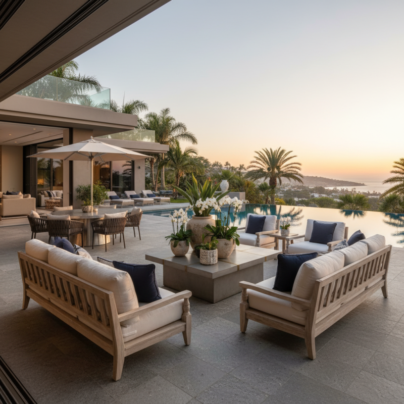 How to Choose High End Outdoor Furniture for Your Luxury Space