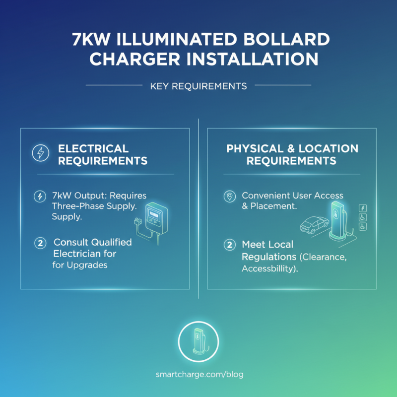 How to Choose the Best 7kW Illuminated Bollard Charger for Your Needs