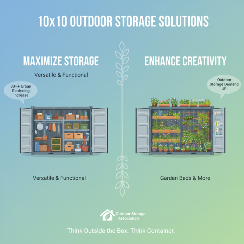 Top 10 Uses for 10x10 Container Improving Outdoor Storage and Creativity