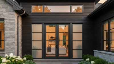 The Ultimate Guide to Choosing Exterior Doors with Glass for Your Home