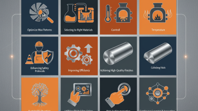 10 Best Practices for Lost Wax Steel Casting You Need to Know