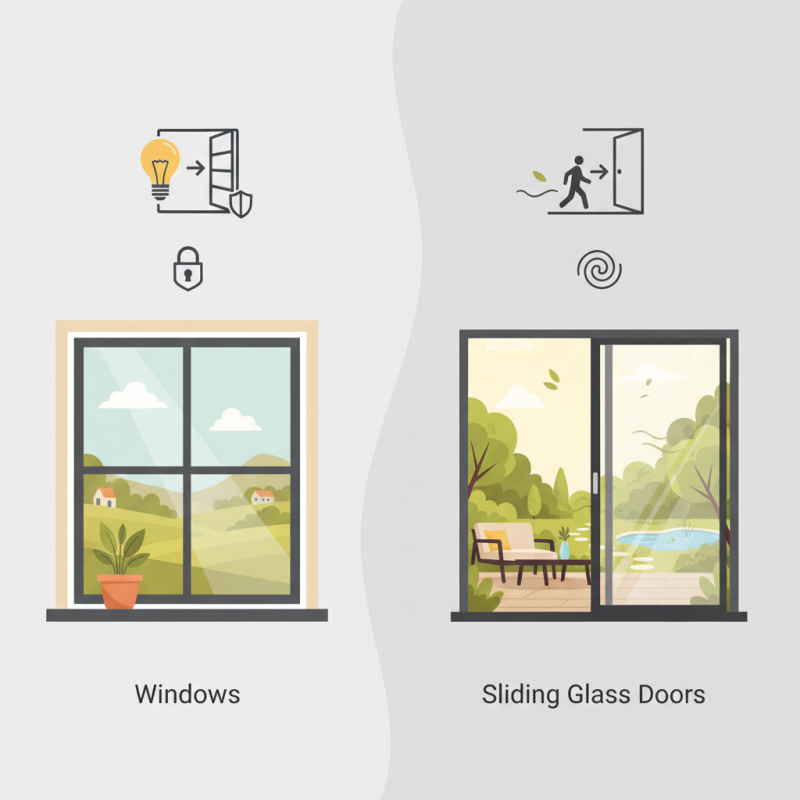 How to Choose Between Windows and Sliding Glass Doors for Your Home