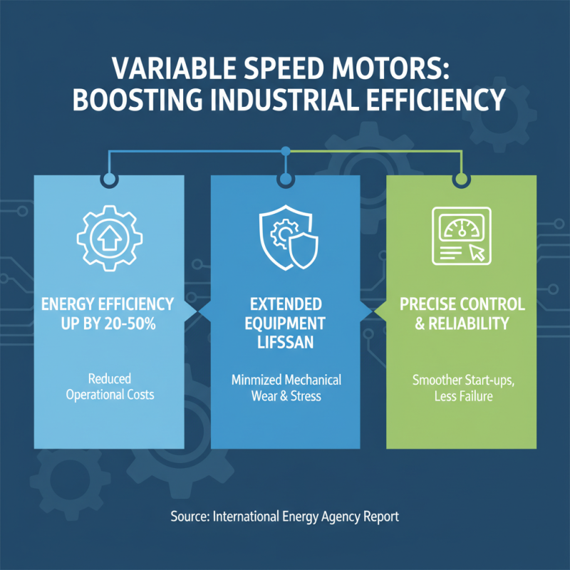 Top 10 Benefits of Variable Speed Motors in Modern Industrial Applications