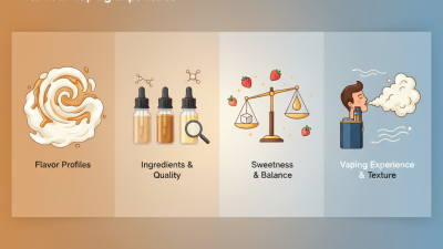 How to Choose the Best Creamy E-Liquid for Your Vaping Experience