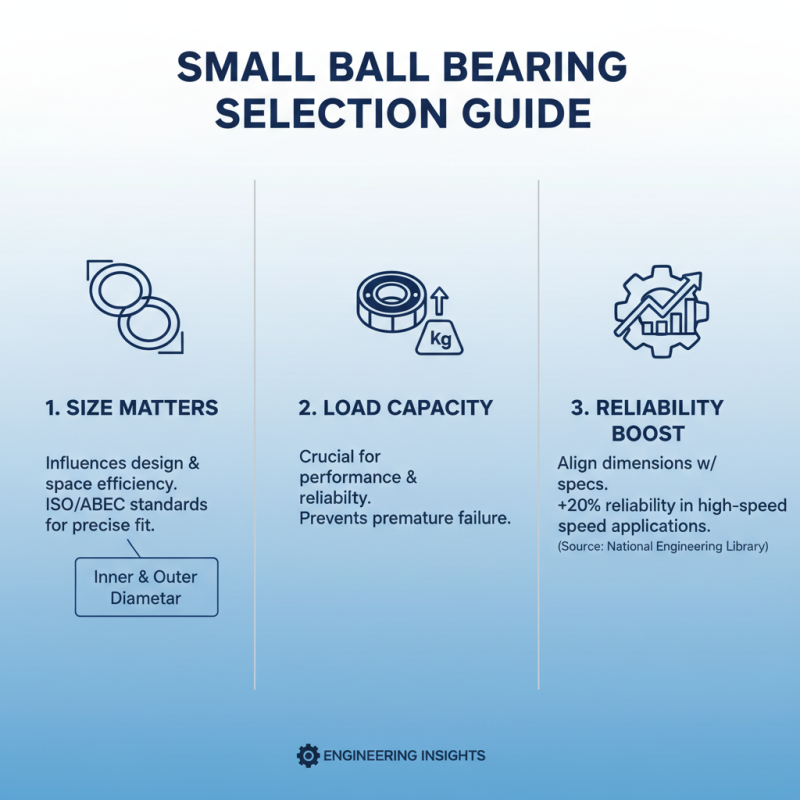 How to Choose the Right Small Ball Bearings for Your Project Needs