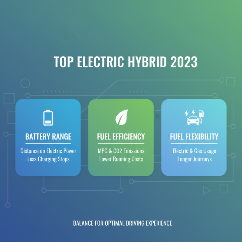How to Choose the Best Electric Hybrid Car for Your Needs in 2023