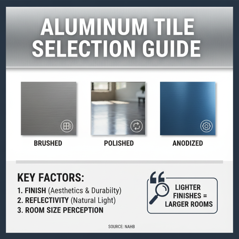 How to Choose the Best Aluminum Tile for Your Home Renovation