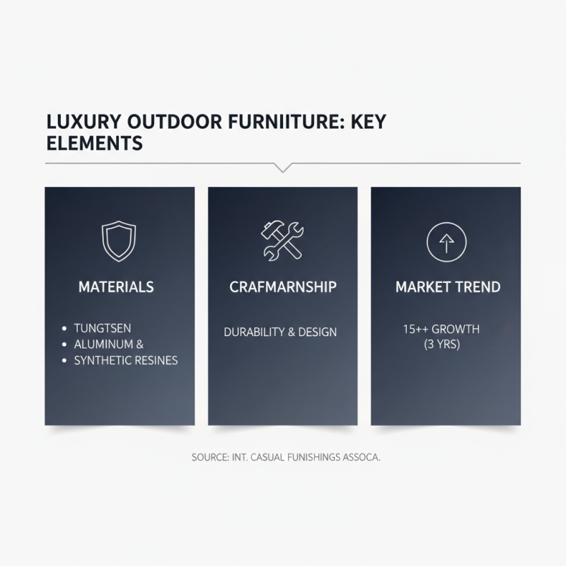 How to Choose High End Outdoor Furniture for Your Luxury Space