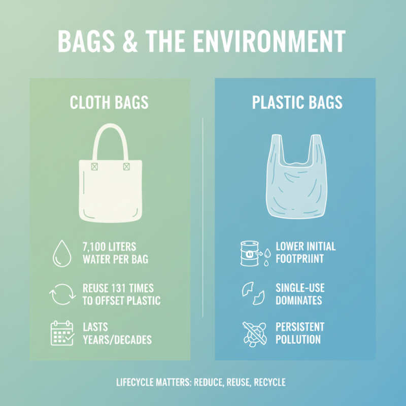 Why Choose Cloth Bags Over Plastic for a Sustainable Future?
