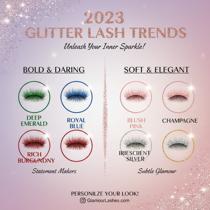 Top Glitter Eyelash Extensions Trends for Stunning Eye Looks in 2023