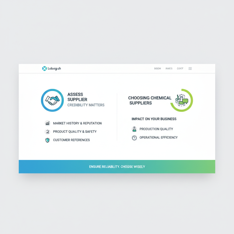 Top 10 Tips for Choosing Specialized Chemicals for Your Industry Needs