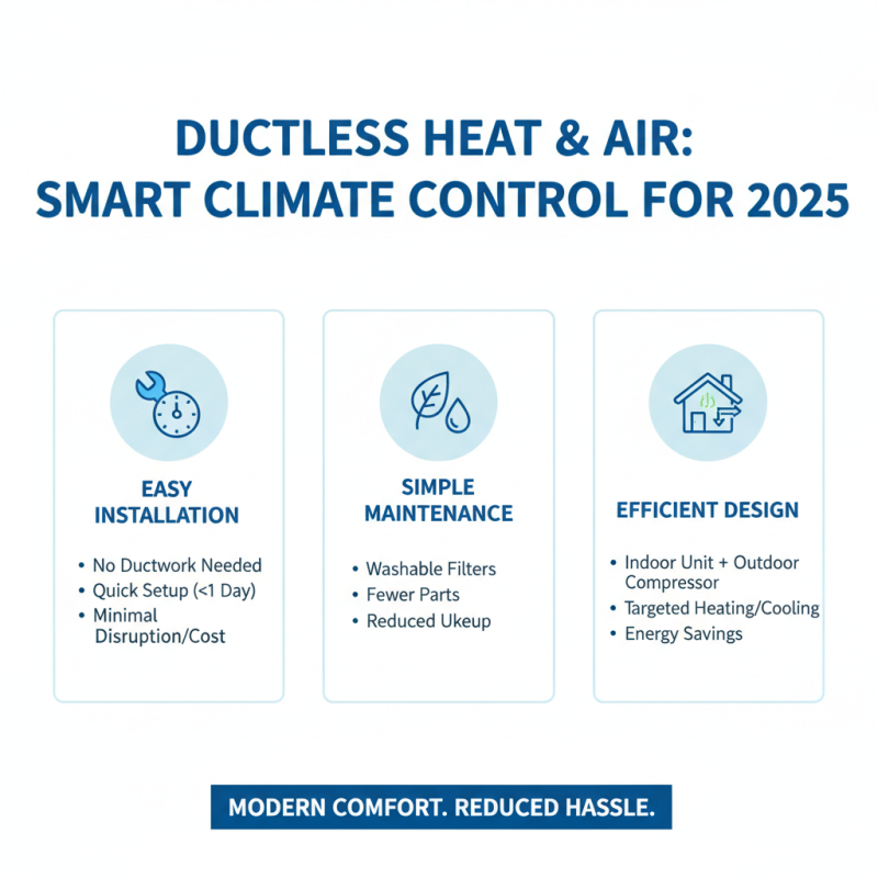 Top Benefits of Ductless Heat and Air Systems in 2025