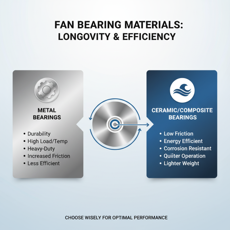 How to Choose the Right Fan Bearing for Optimal Performance and Longevity