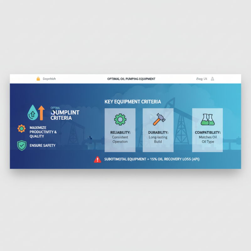 How to Efficiently Pump Oil Without Compromising Quality and Safety