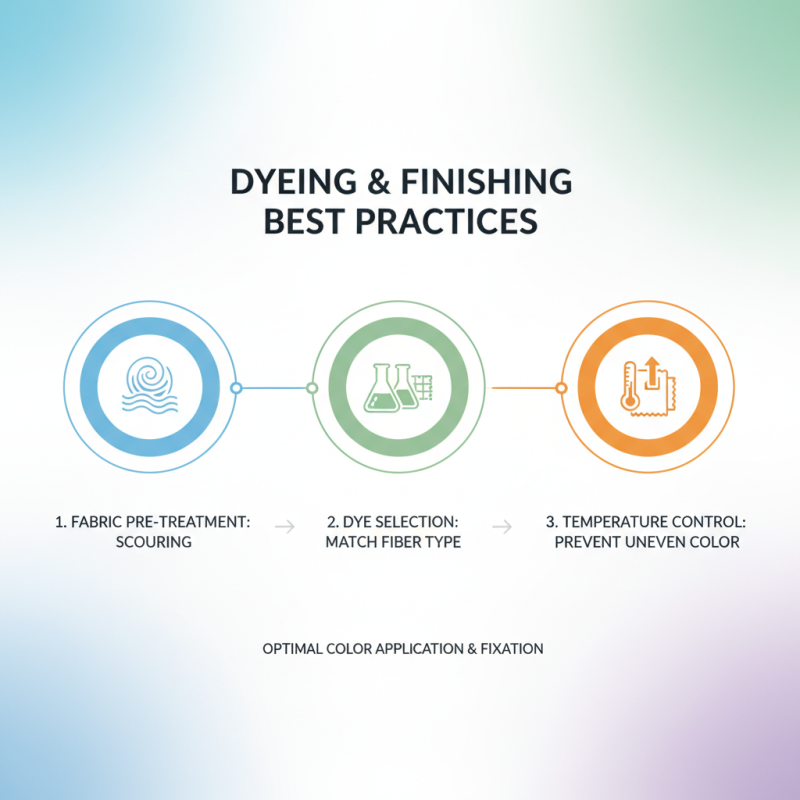 How to Navigate the Dyeing Finishing Process for Optimal Fabric Results