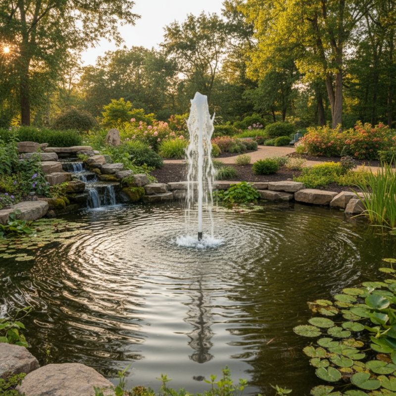 How to Choose the Best Fountain Pump for Your Garden Pond