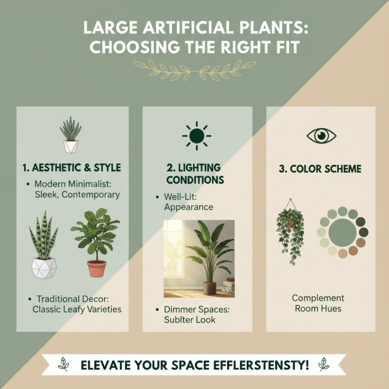 Top 10 Large Artificial Plants to Transform Your Home Decor