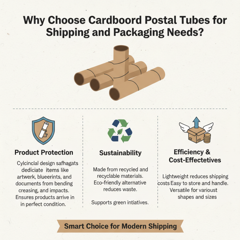 Why Choose Cardboard Postal Tubes for Shipping and Packaging Needs?