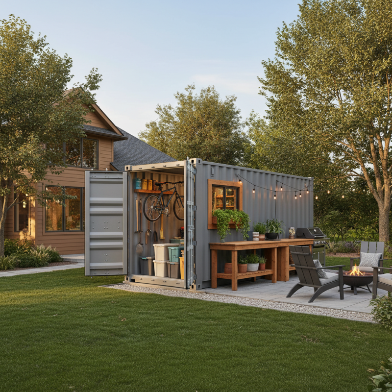 Top 10 Uses for 10x10 Container Improving Outdoor Storage and Creativity