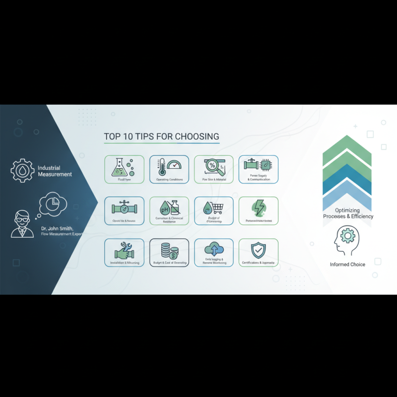 Top 10 Tips for Choosing the Right Electromagnetic Flow Meter for Your Needs