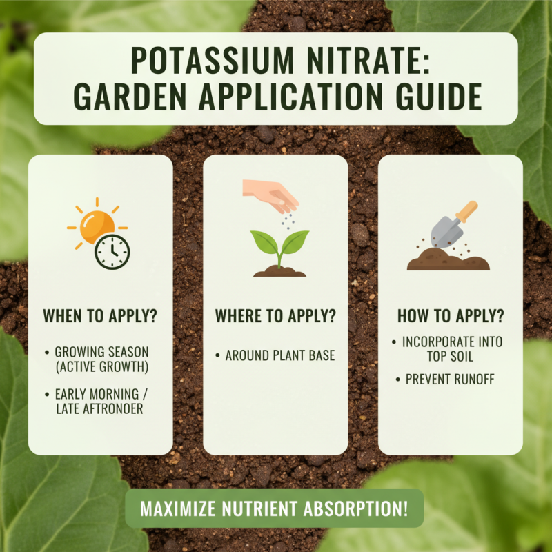 How to Use Potassium Nitrate Granules for Effective Fertilization and Gardening