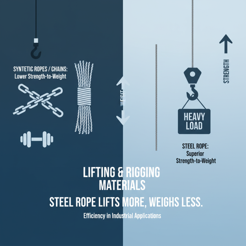 Why Choose Steel Rope for Your Lifting and Rigging Needs?