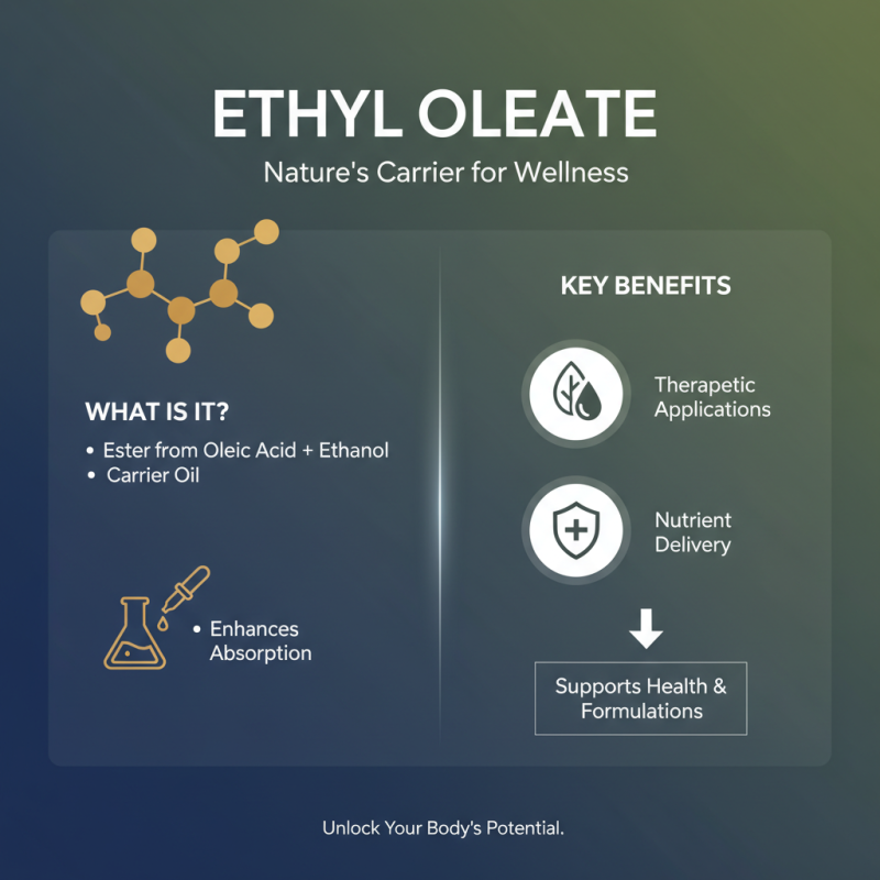 What is Ethyl Oleate and How Does It Benefit Your Health
