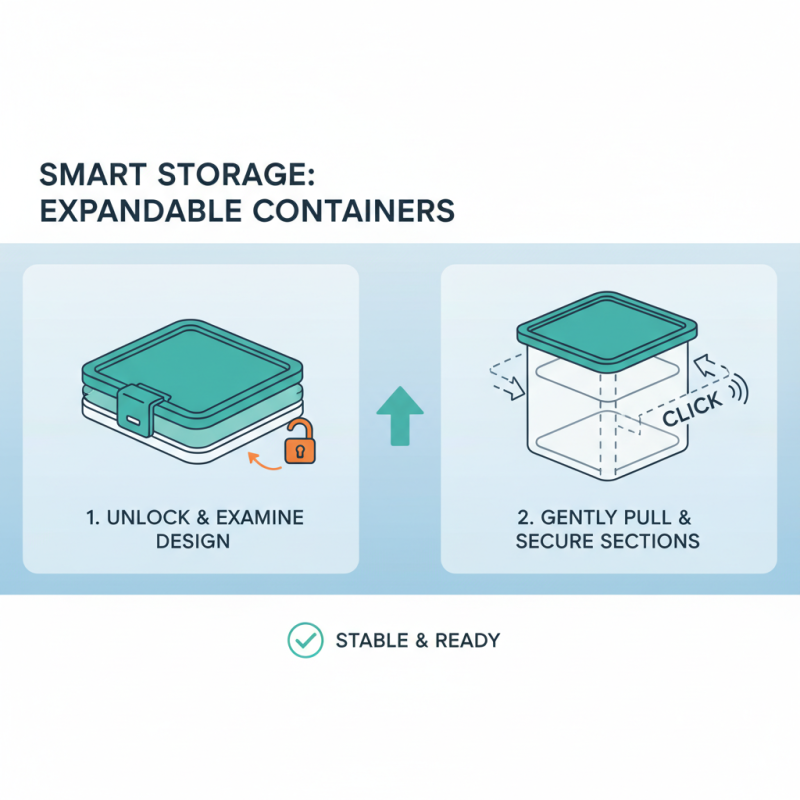 10 Essential Tips for Using Expandable Containers Effectively