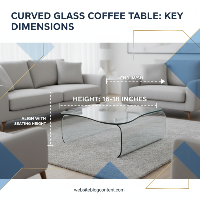 How to Choose the Best Curved Glass Coffee Tables for Your Living Space