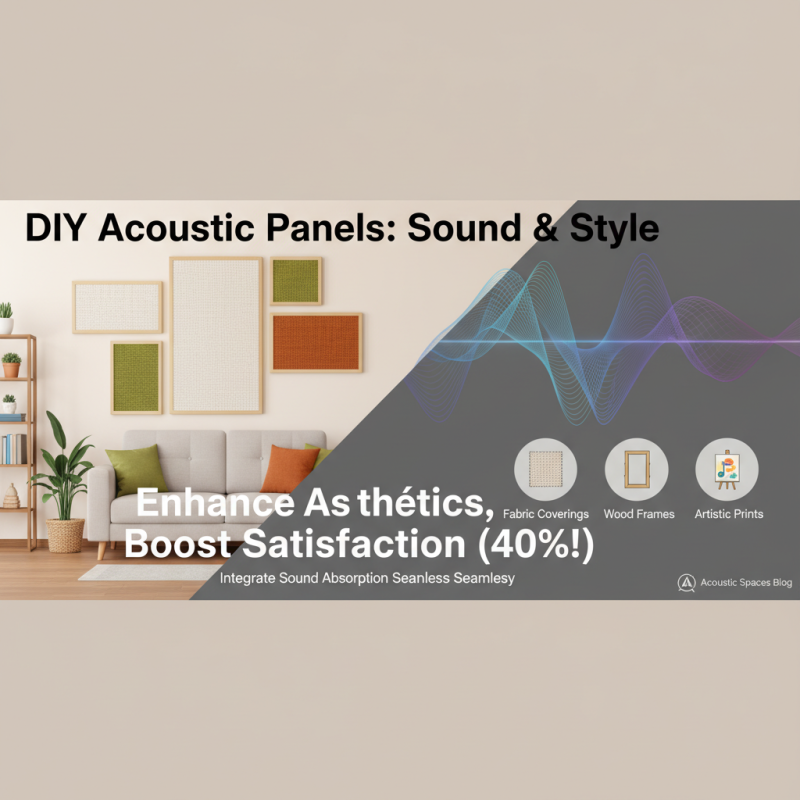 How to Make DIY Acoustic Panels for Better Sound Quality at Home