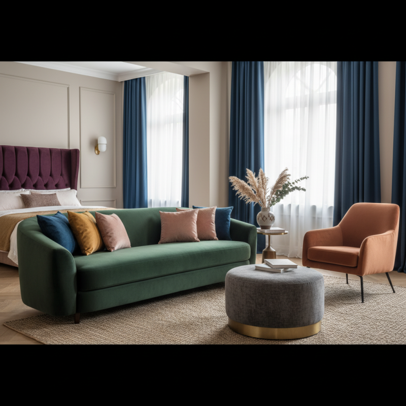 2025 Top Velvet Fabric Trends for Home Decor You Need to Know