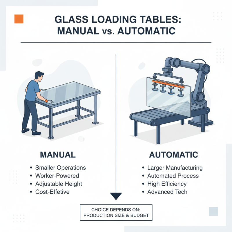 How to Choose the Best Glass Loading Table for Your Needs in 2025