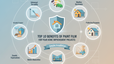 Top 10 Benefits of Paint Film for Your Home Improvement Projects