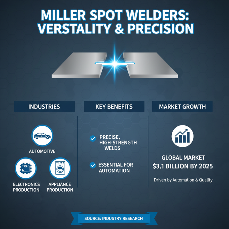 Top Benefits of Using a Miller Spot Welder for Your Welding Projects