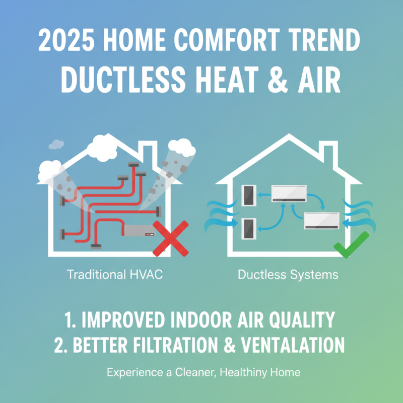 Top Benefits of Ductless Heat and Air Systems in 2025