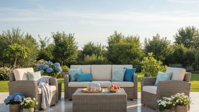 Ultimate Guide to Choosing the Best Outdoor Furniture Sofa Set for Your Space